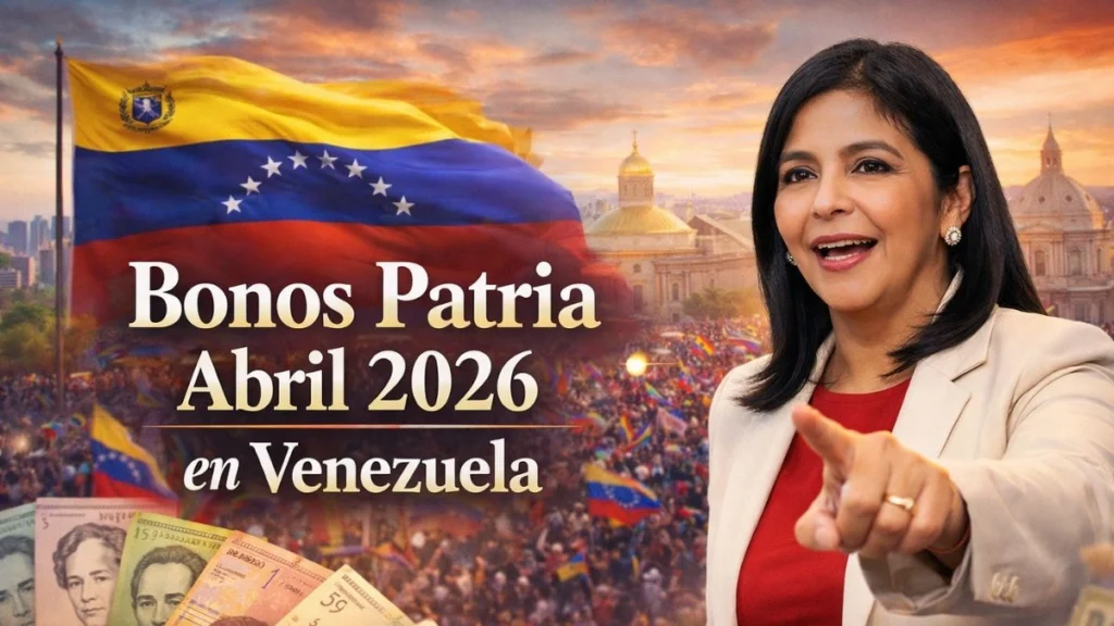 Bonos Patria Abril 2026 en Venezuela