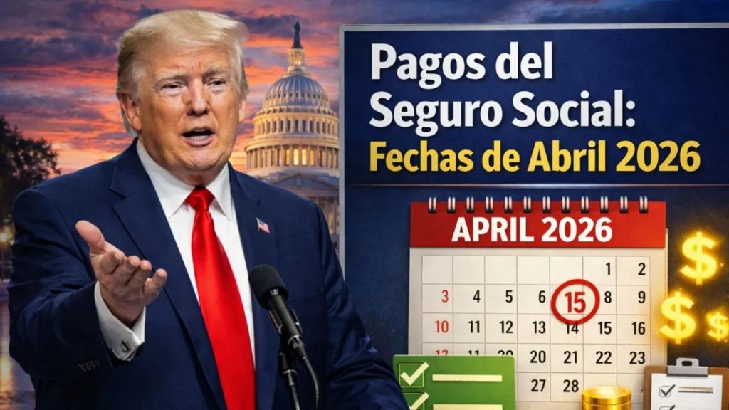 Pagos del Seguro Social Fechas de Abril 2026