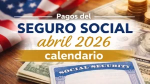Pagos del Seguro Social abril 2026 calendario