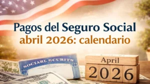 Pagos del Seguro Social abril 2026 calendario