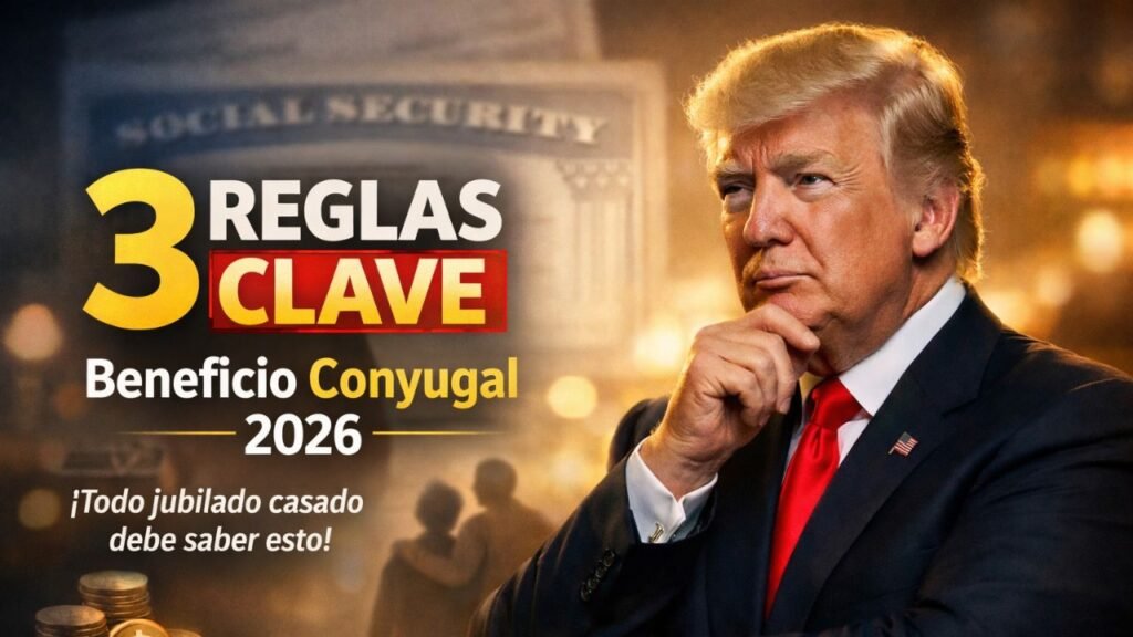 3 reglas del beneficio conyugal del Seguro Social que todo jubilado casado debe conocer en 2026