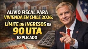 Alivio Fiscal para Vivienda en Chile 2026: Límite de Ingresos de 90 UTA Explicado