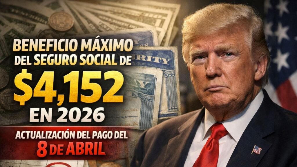 Beneficio Máximo del Seguro Social de $4,152 en 2026: Actualización del Pago del 8 de Abril