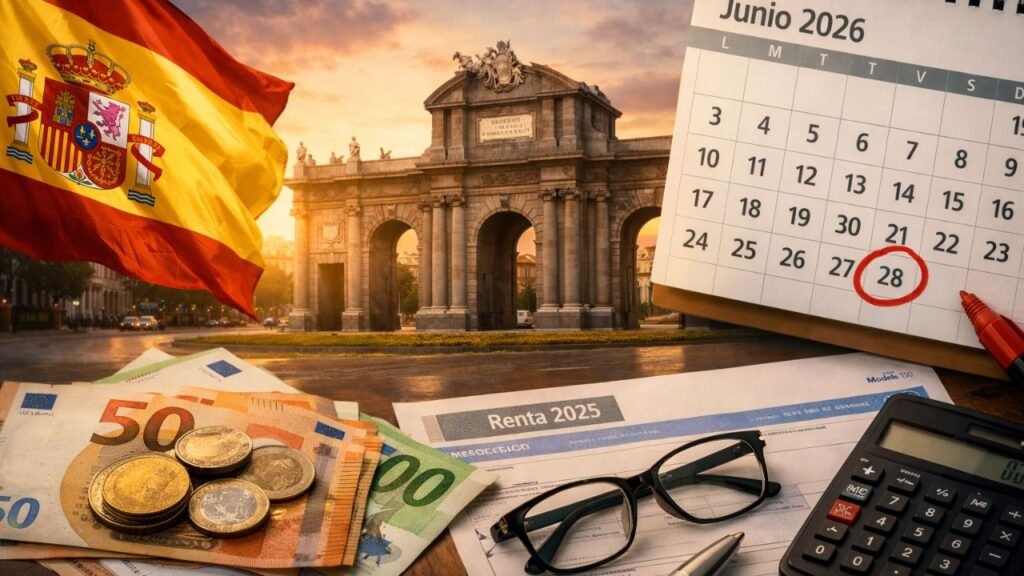 España: Plazo de presentación del IRPF 2025 del 2 de abril al 30 de junio de 2026 – Fechas clave de impuestos
