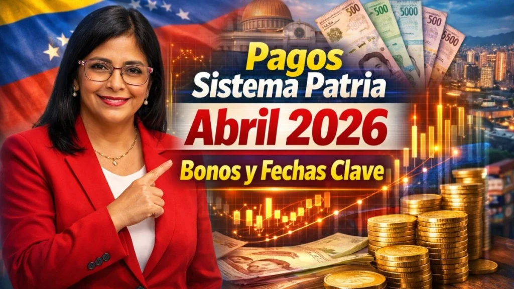 Pagos Sistema Patria Abril 2026 Bonos y Fechas Clave