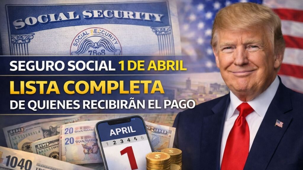 Seguro Social 1 de abril: lista completa de quienes recibirán el pago